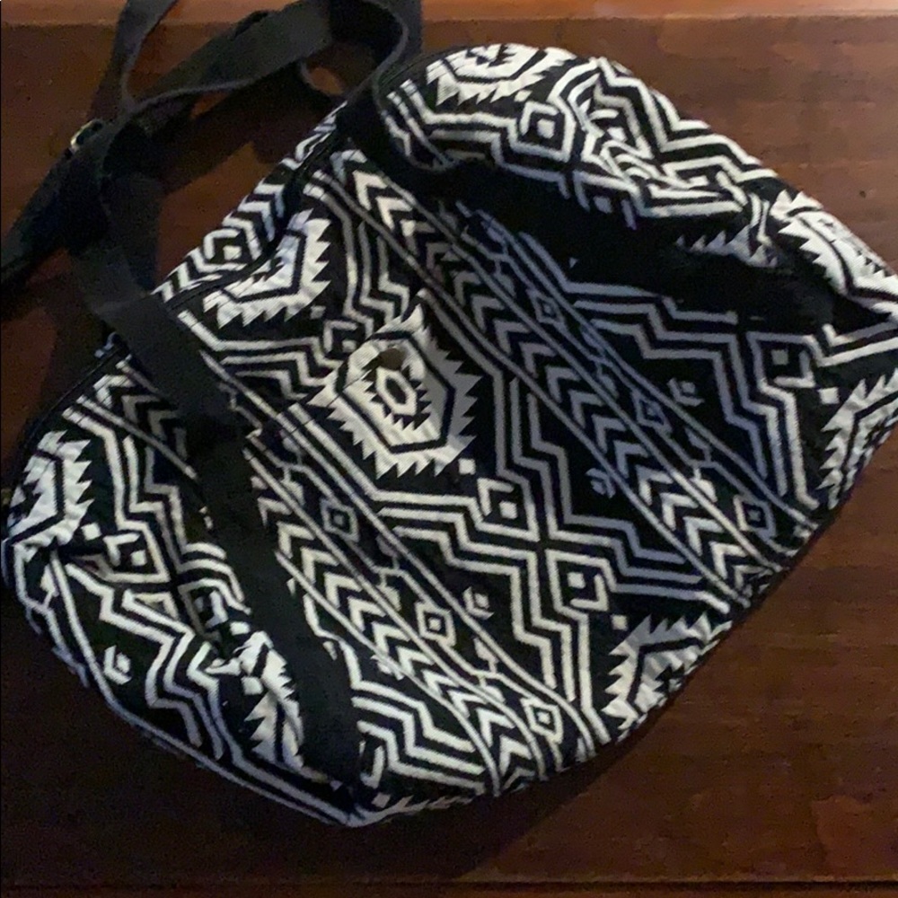 Geo/tribal duffle bag